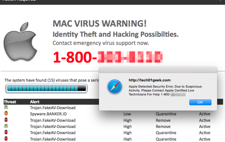 Mac Telephone Scams